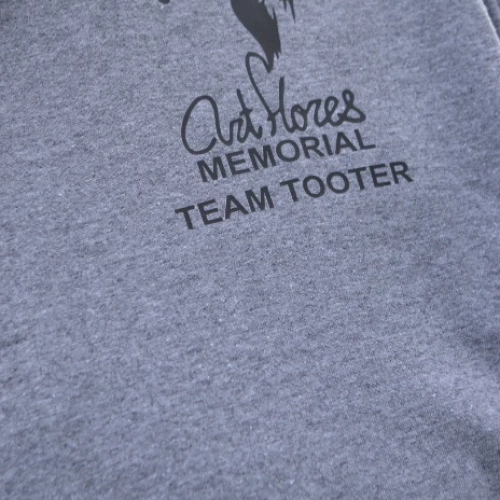 art flores memorial team tooter shirt design