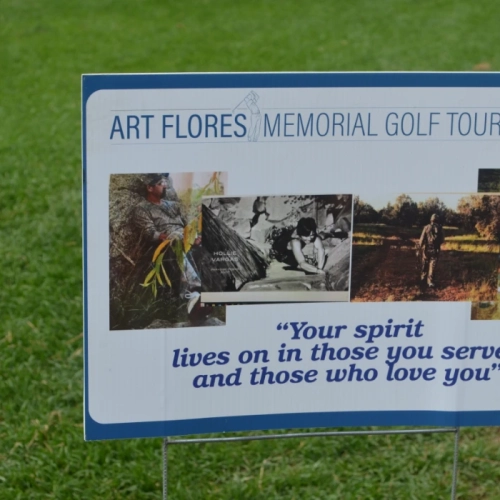 memory of tooter at golf tournament