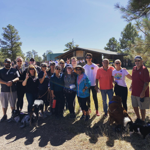 buffalo park event with flores family